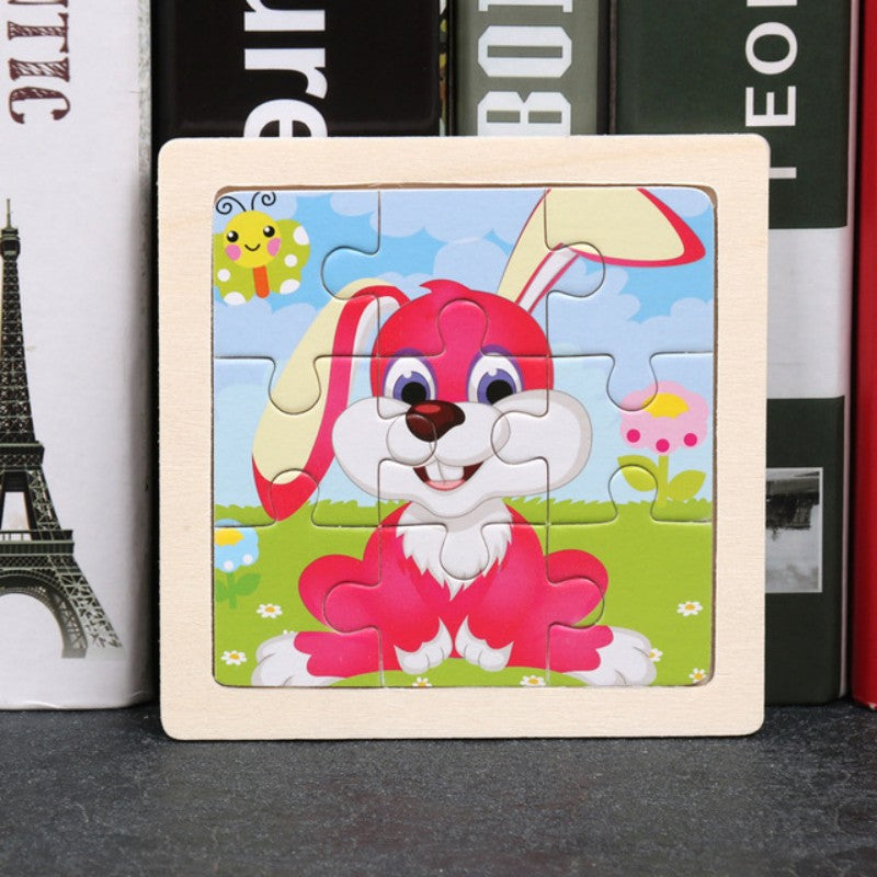 Educational Wooden Puzzle – For Young Explorers