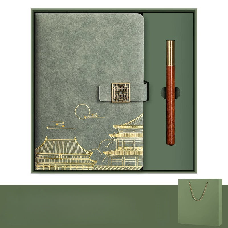 Exclusive Gift Set Forbidden City – Notebook, Thermos Bottle, and Pen in Luxury Box