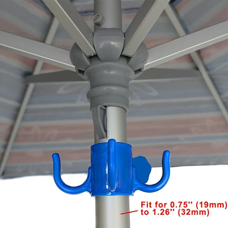 Adjustable Beach Umbrella Hook – Handy for Towels, Bags, and Hats During Your Outdoor Adventures
