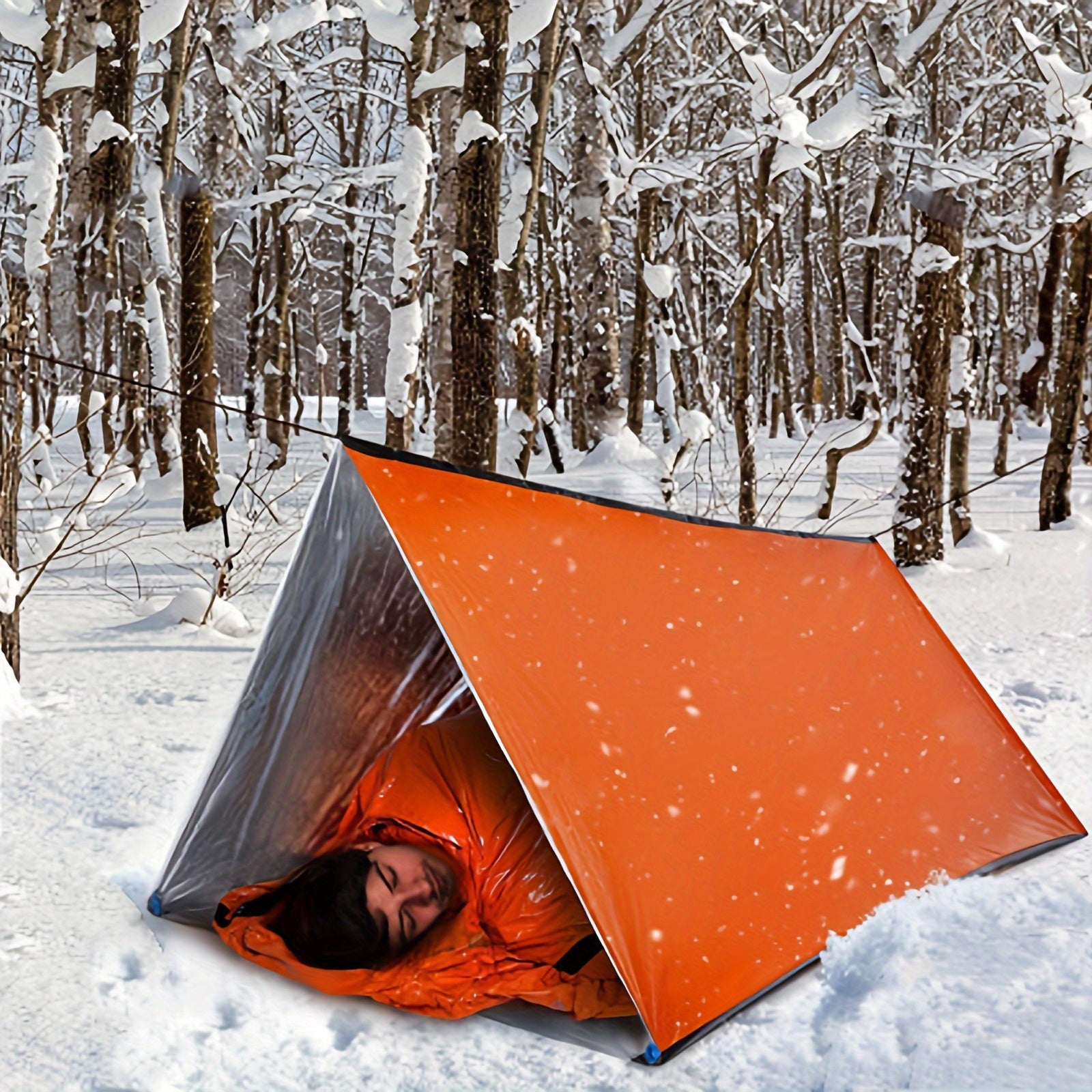 Survivor Emergency Tent - Waterproof Emergency Shelter for 2 People
