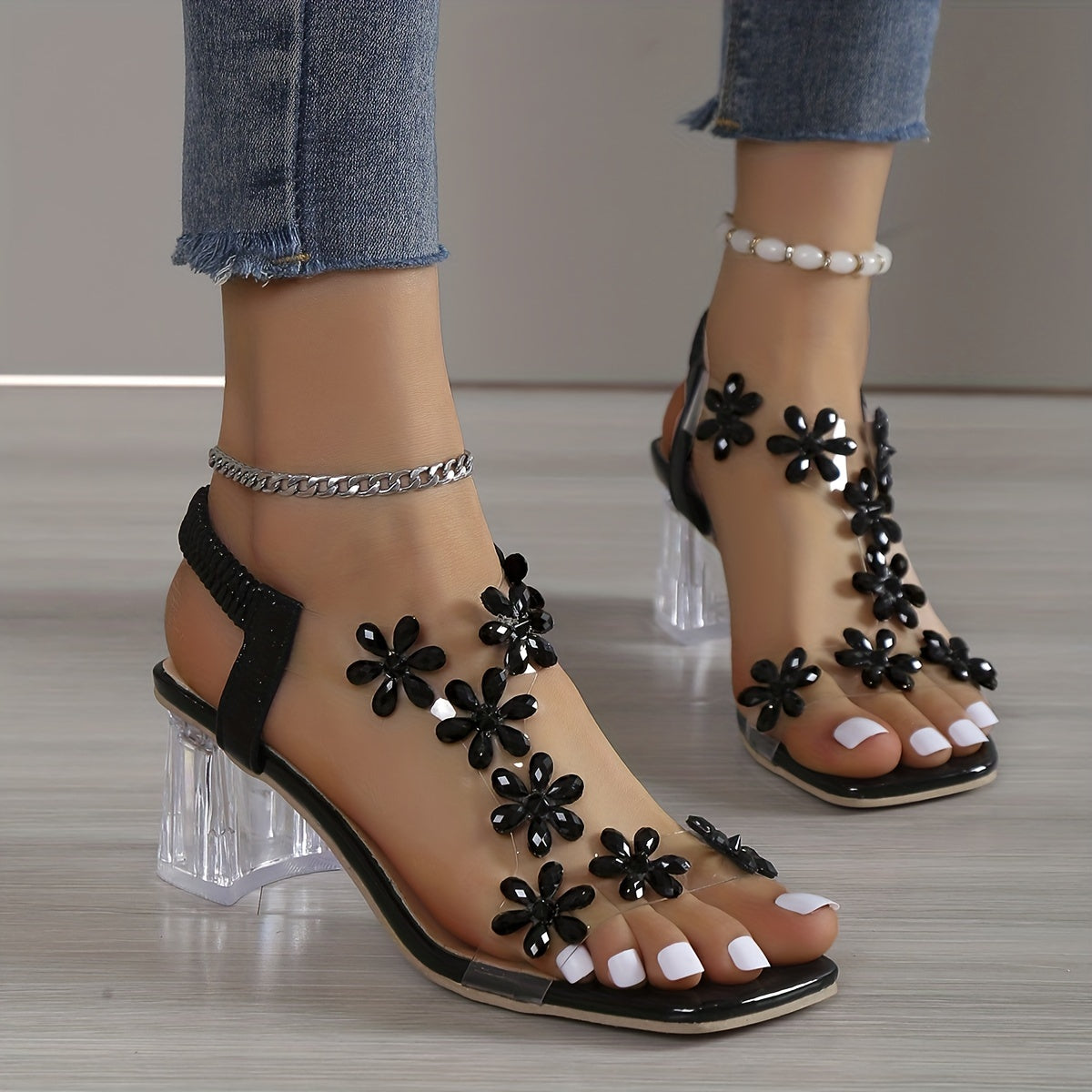 Flower Festival Sandals for Women - Airy and Chic for Sunny Days