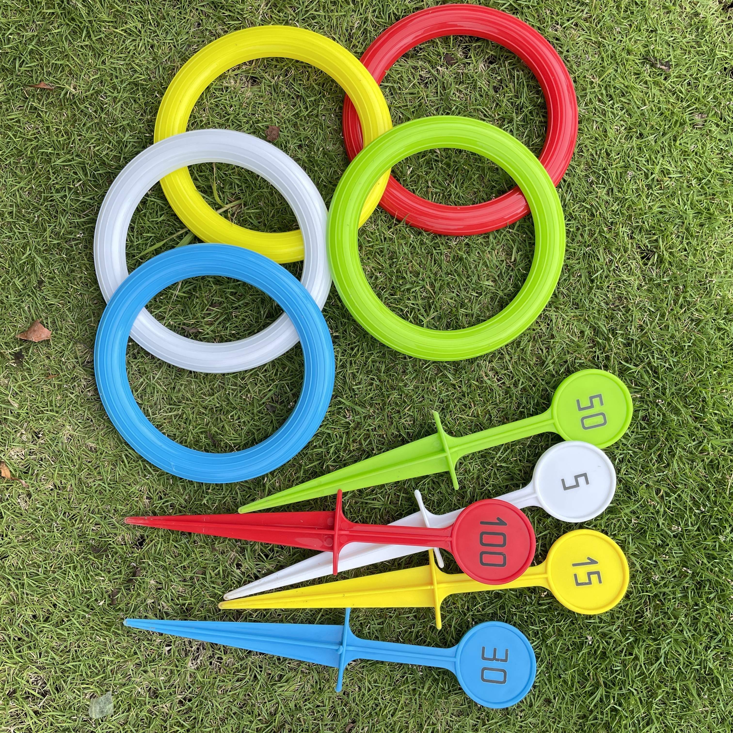 Colorful Ring Toss Set - For Fun Outdoor Activities