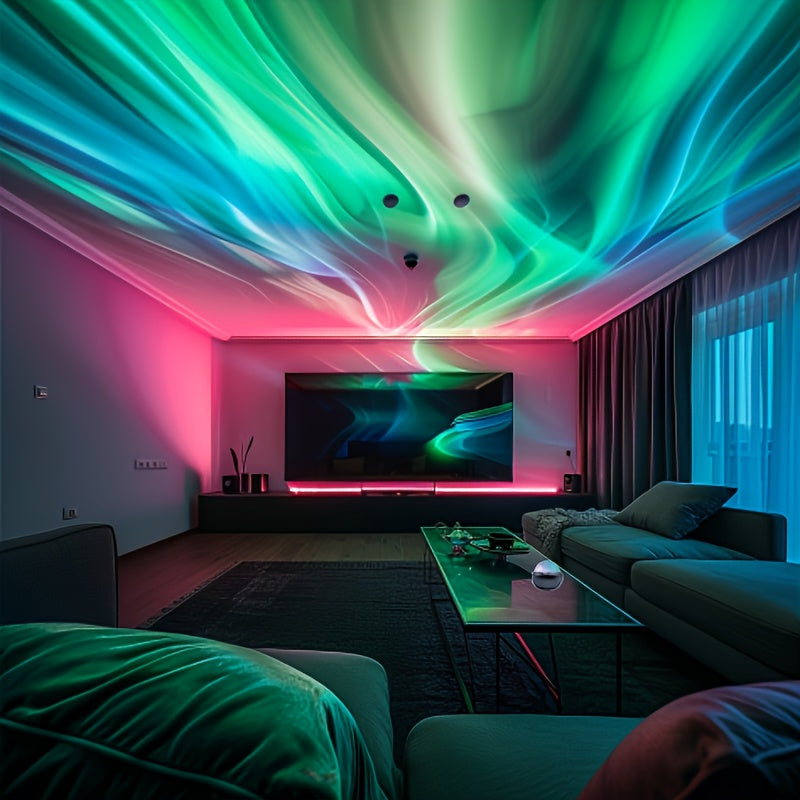 Magical Light Show Projector - Enchanting Colorful Starry Sky Effect