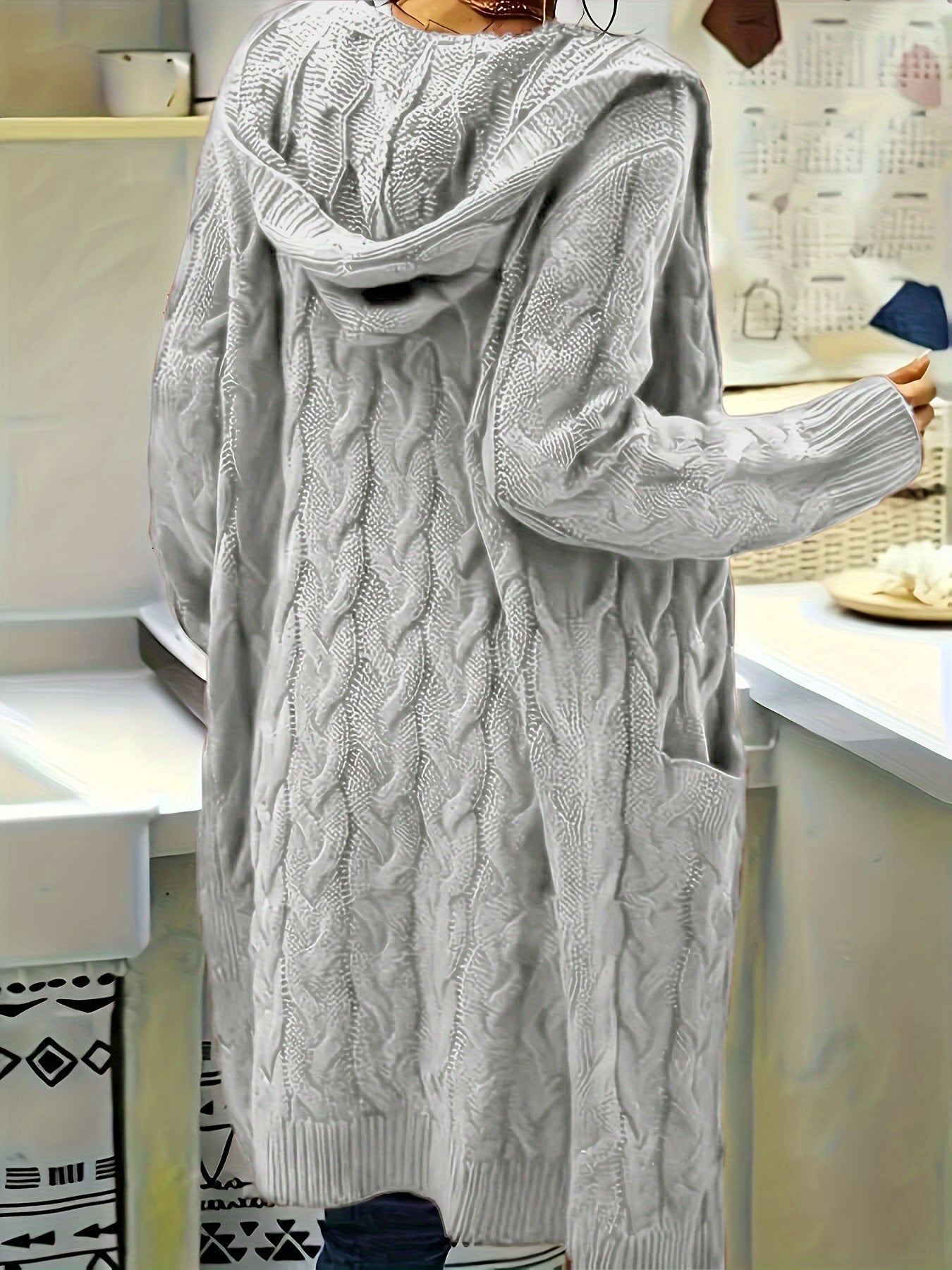 Sophia’s Cable Knit Sweater - Comfort and Style for Cold Days