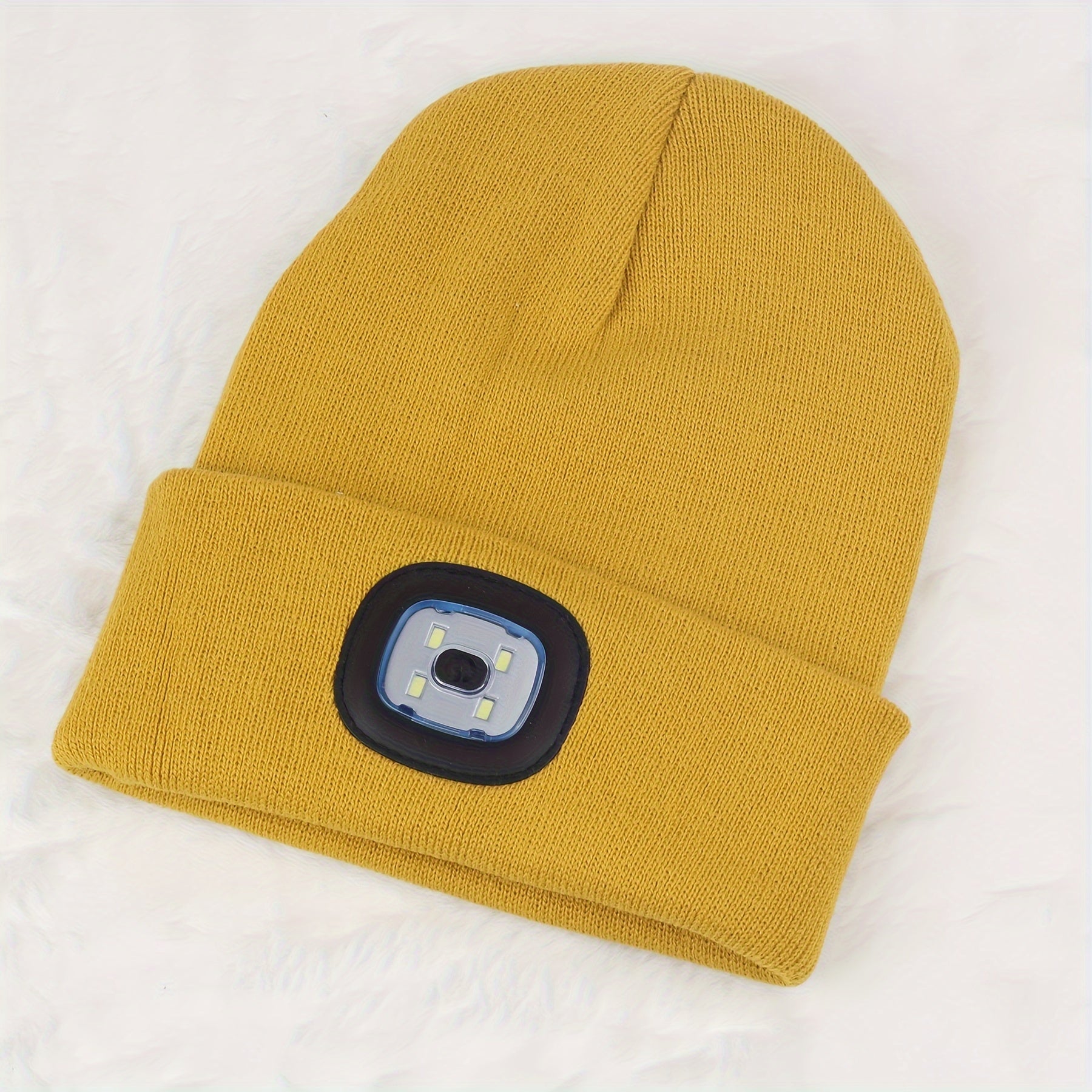 Unisex Beanie with LED Light – Handy Lighting for Evening Walks