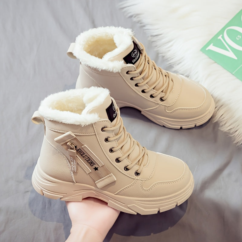 Winter Comfort Boots for Women – Warm Ankle Boots with Stylish Design