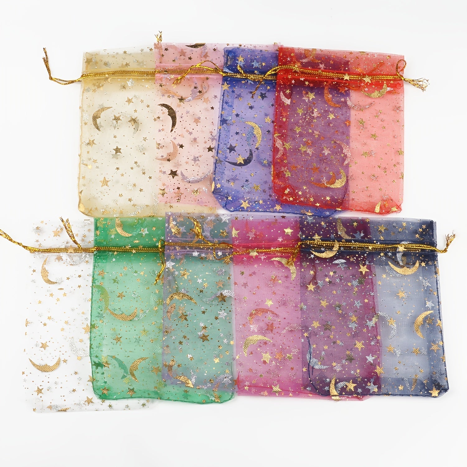 Elegant Organza Bags Set – Ideal for Gifts and Party Decoration