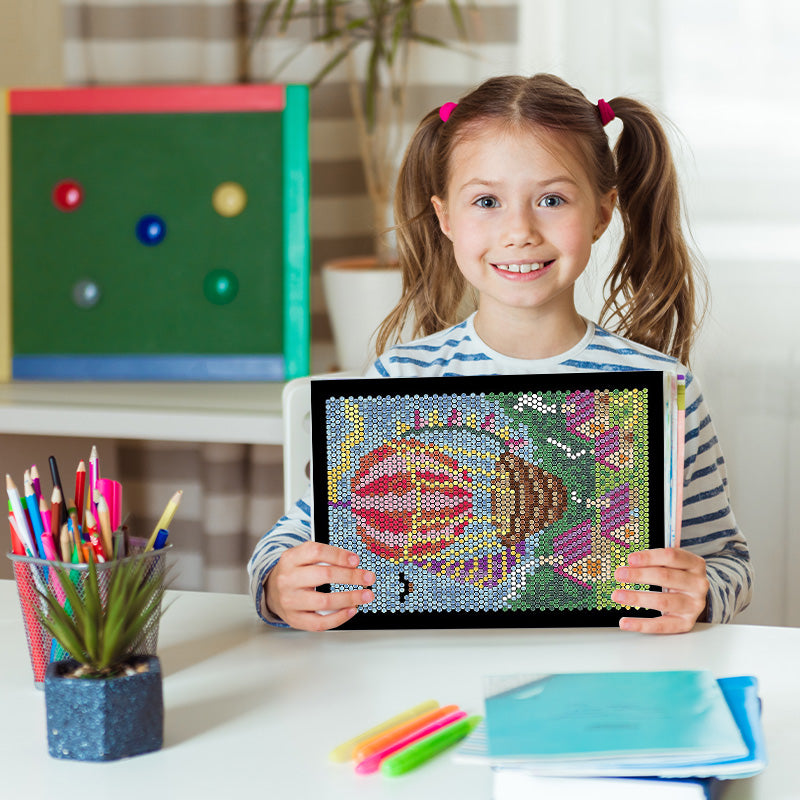 Colorful Creative Paint by Numbers Book - For relaxation and fun