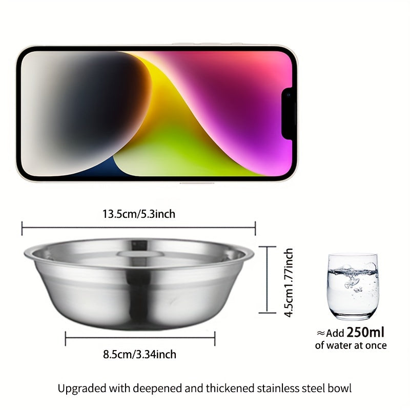 Elevated Cat Food Bowl Set – Durable and Comfortable Eating for Your Cat