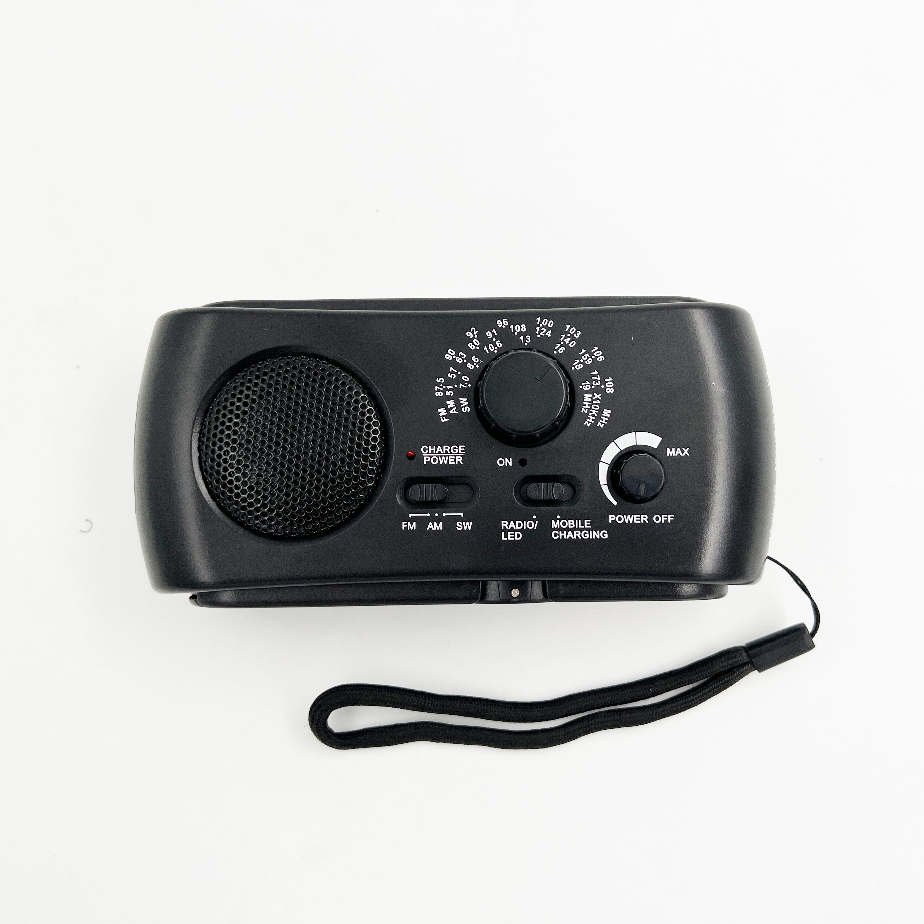 SurvivorTune Emergency Radio - Portable AM/FM Radio with Charger & Flashlight