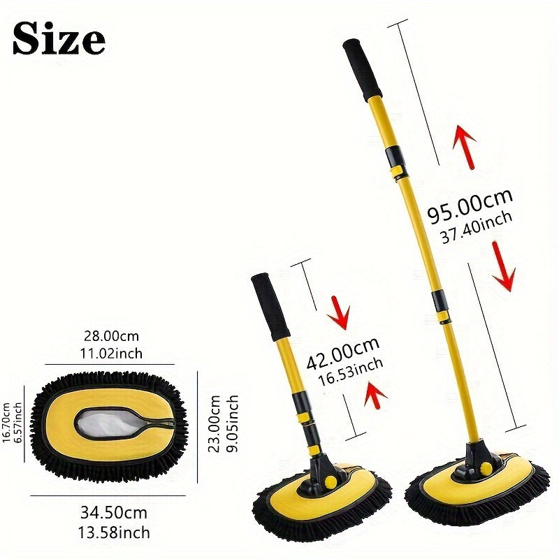Adjustable Car Cleaning Brush – Comfortable and Efficient Cleaning