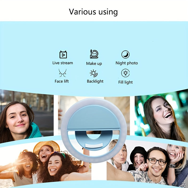 LED Selfie Ring Light - Perfect for Make-up and Photography