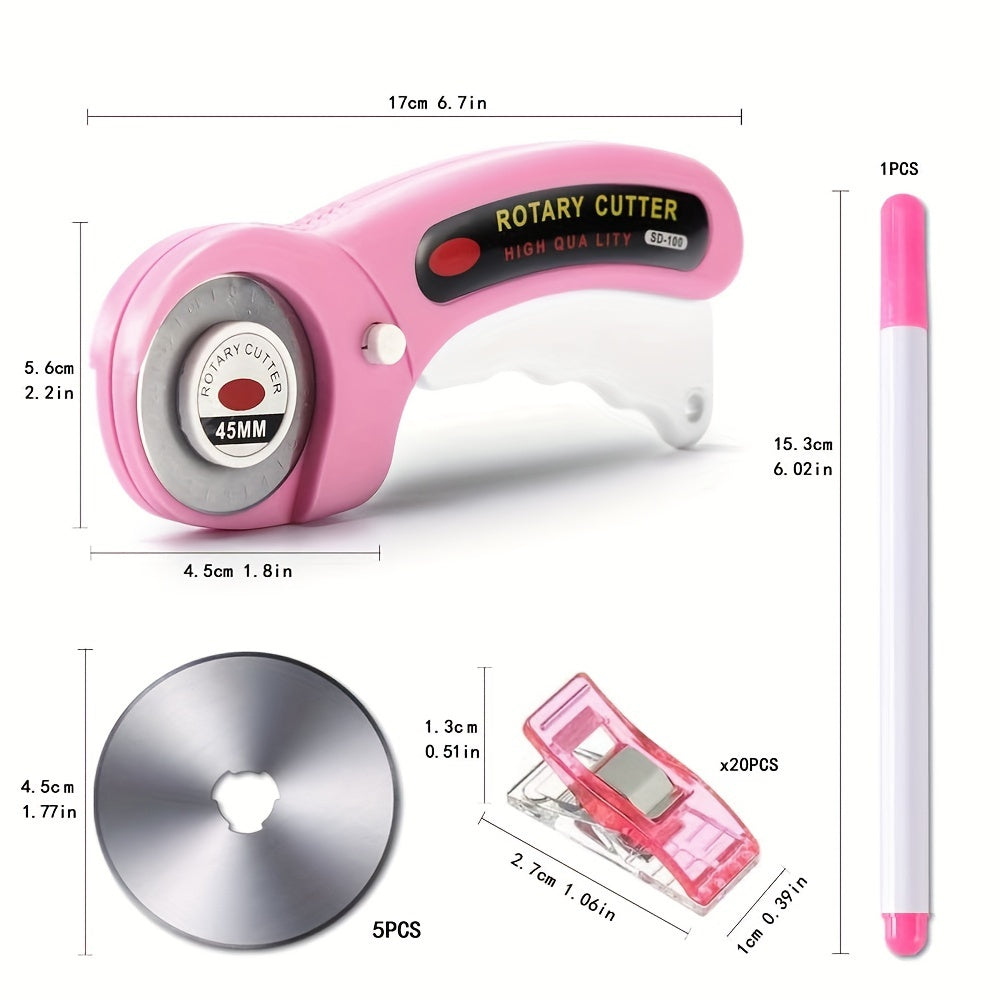 Rotary Cutter Set – Ideal for Sewing, Quilting, and DIY Projects