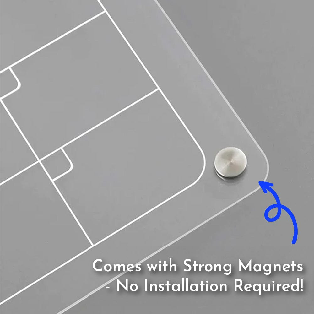 SmartSchedule - Magnetic Refrigerator Calendar & Planner