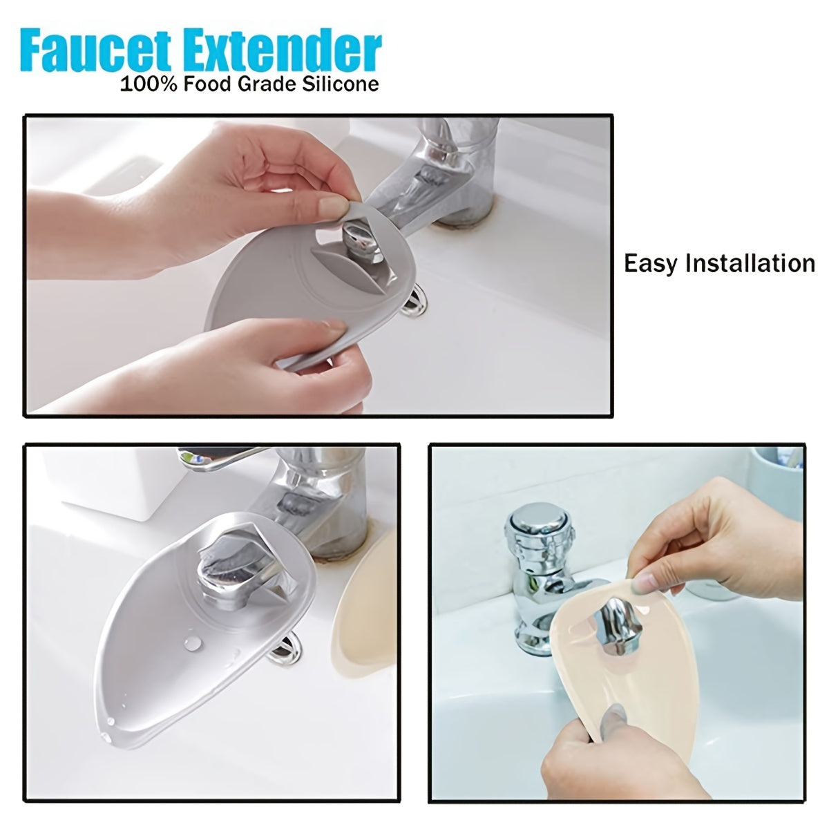 SplashBuddy Hand Washing Extension for Kids - For Easy and Splash-Free Hand Washing