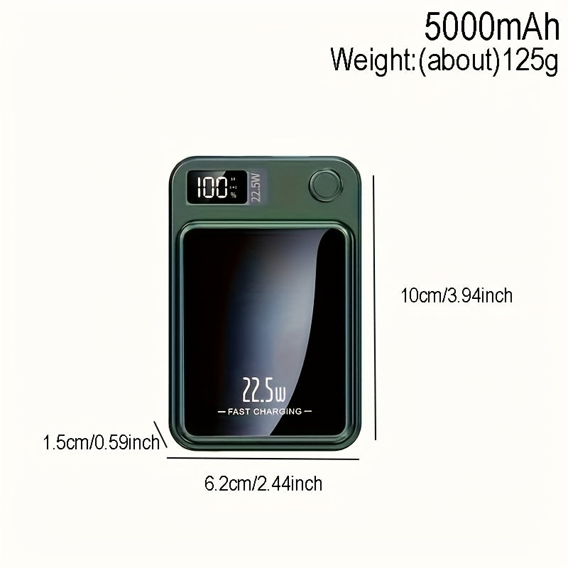 Magnetic Power Bank 10000mAh – Fast and Reliable