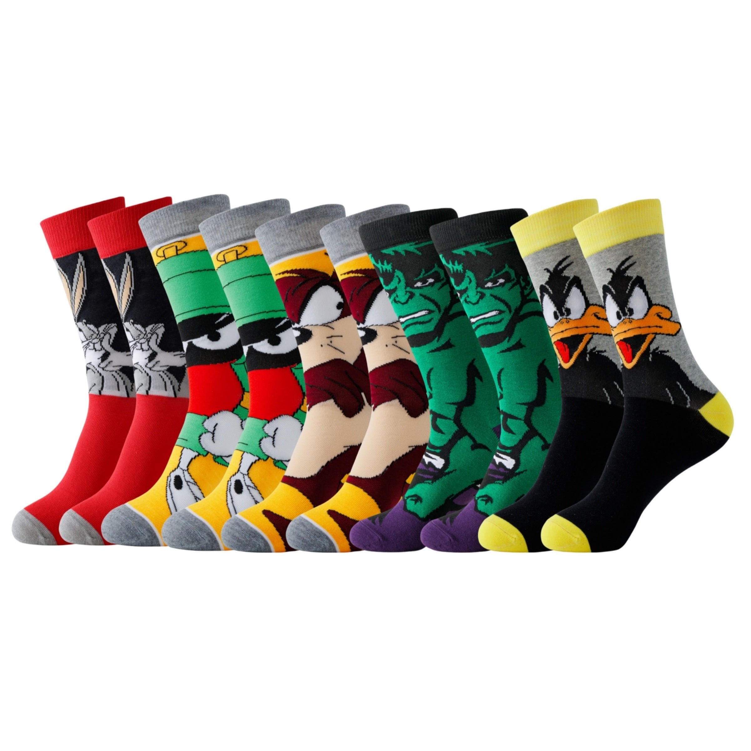 Cartoon Socks Set - Comfort and Style with Your Favorite Characters