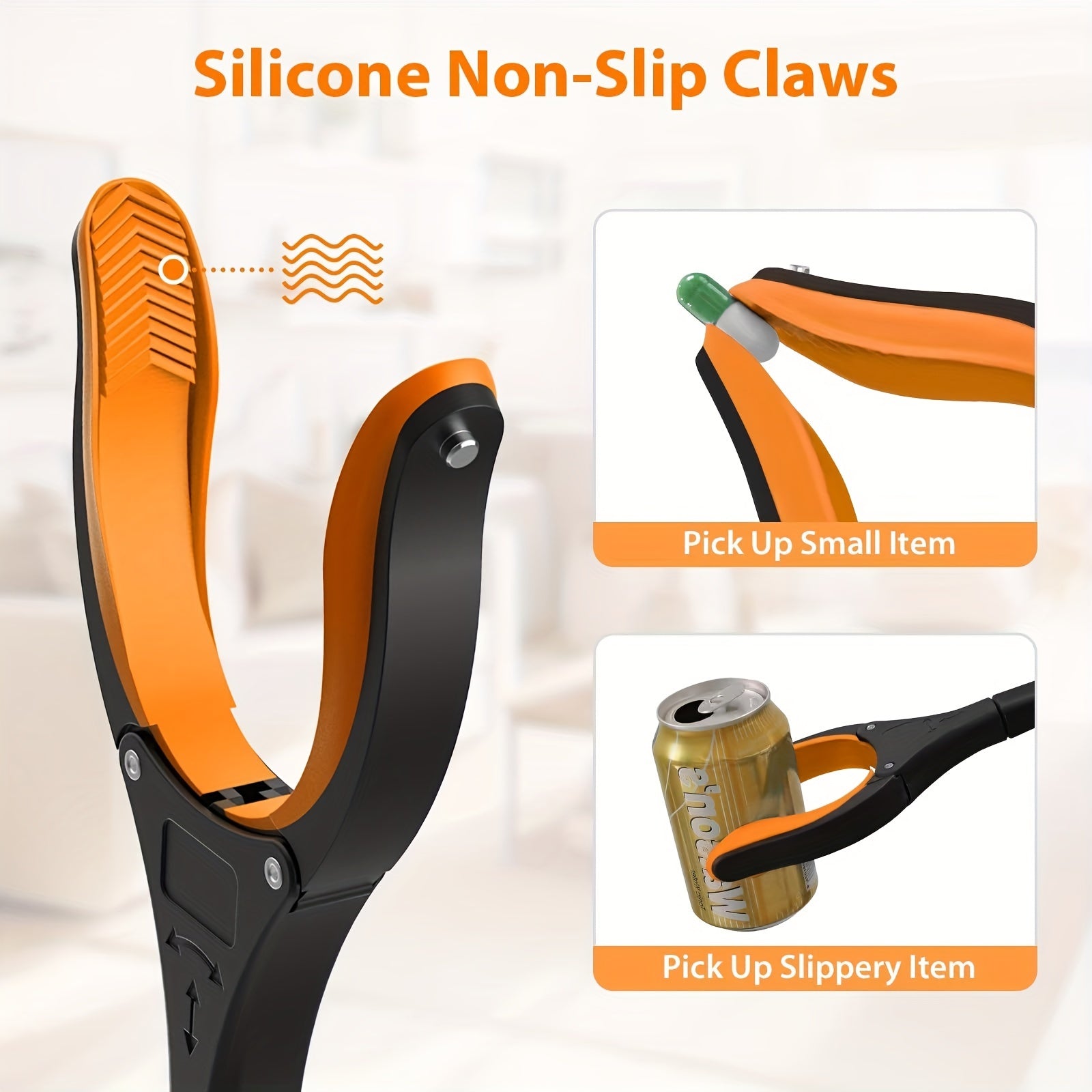 Comfort Grip Reacher with Rotation – Light and Handy for Effortless Reaching