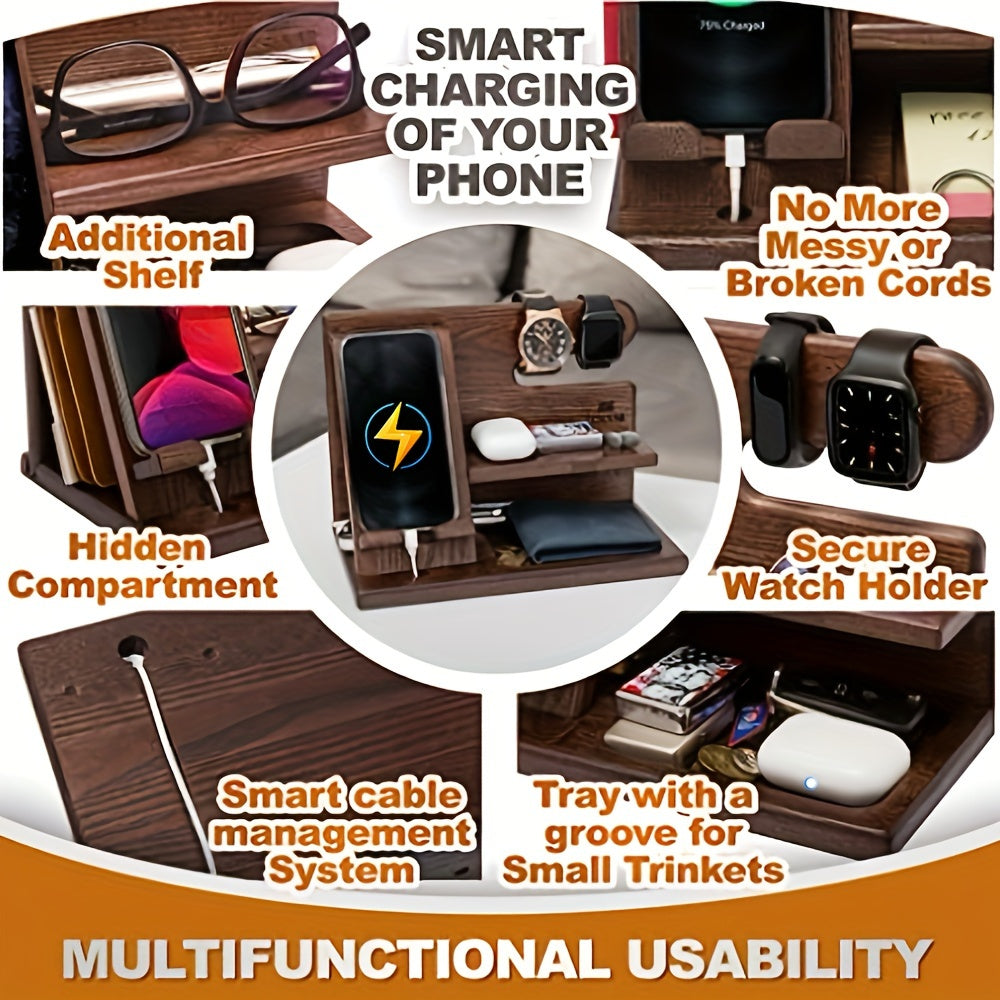 Stylish Wooden Storage Stand – For an Organized Space