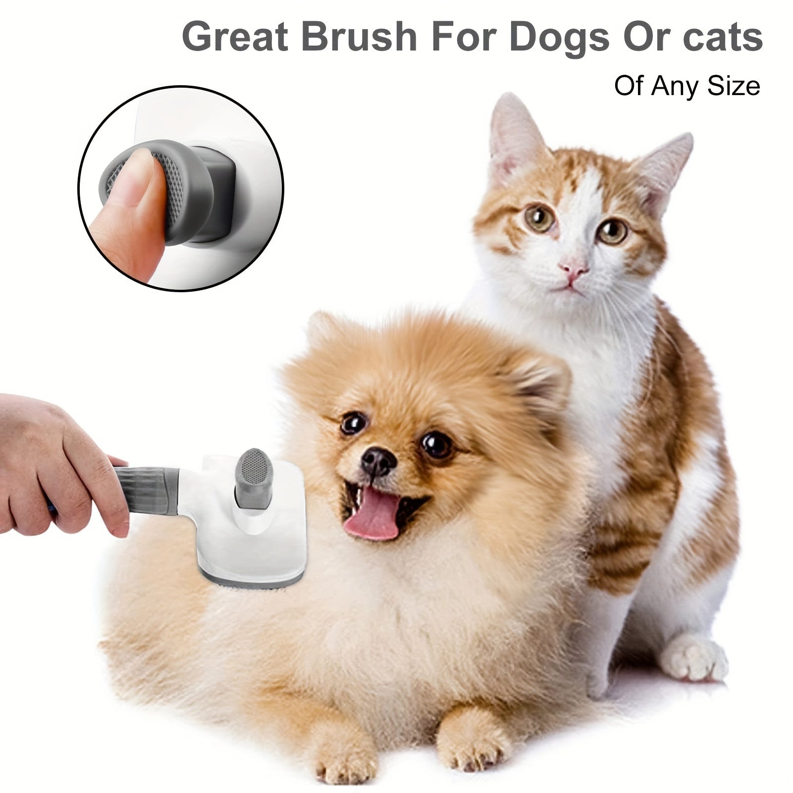Sleek Glide Pet Groomer – Effortless Hair Removal & Soothing Massage