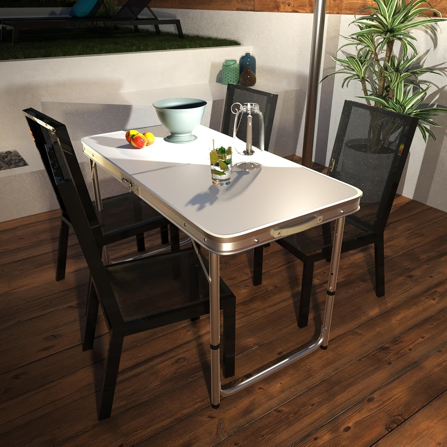Foldable Camping Table - Lightweight and Portable, Ideal for Parties and Outdoor Activities