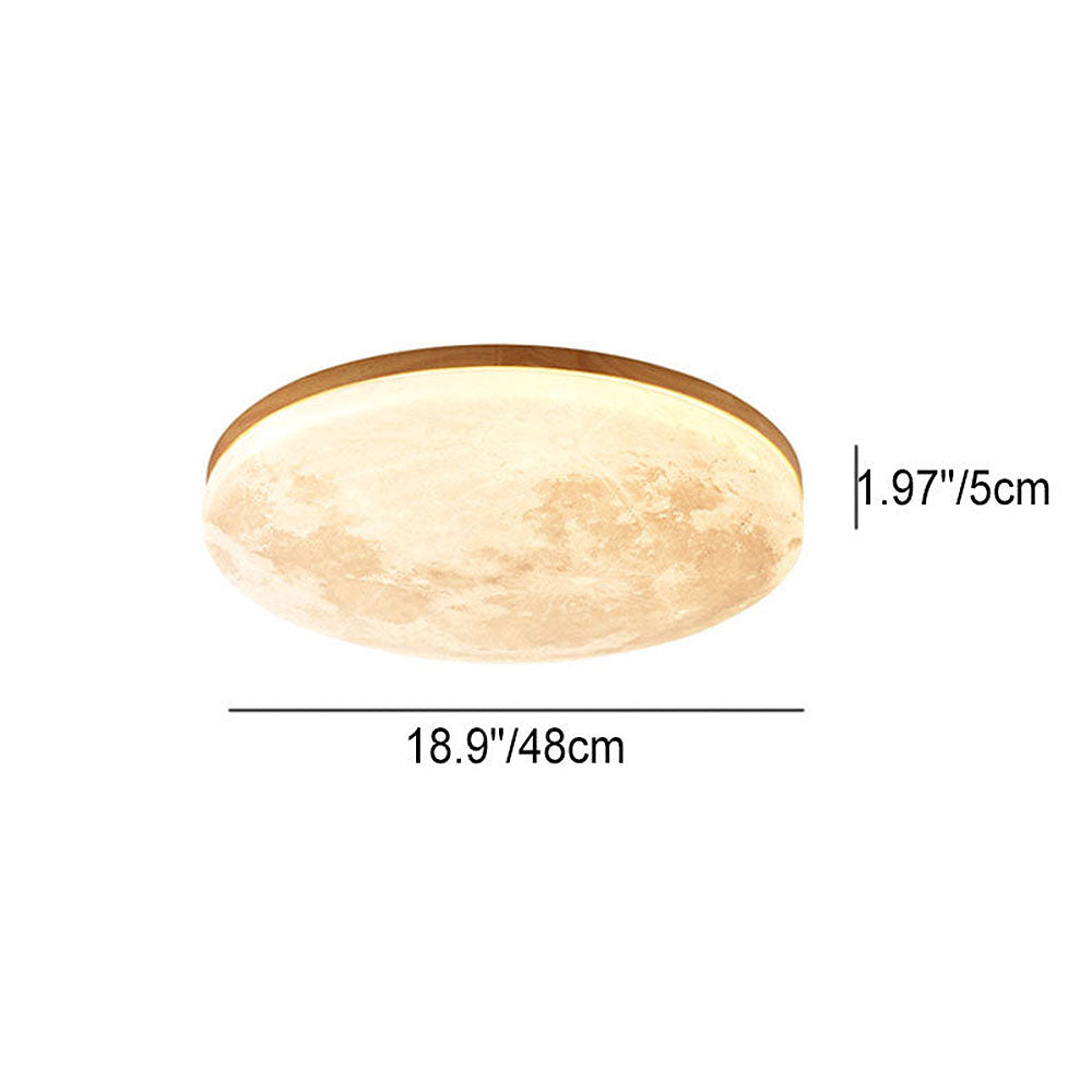 LunarGlow Ceiling Light – Serene Moonlit Ambiance for Every Space