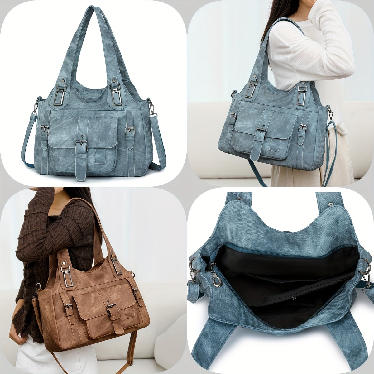 Vintage Elegance Tote – Comfort and Functionality