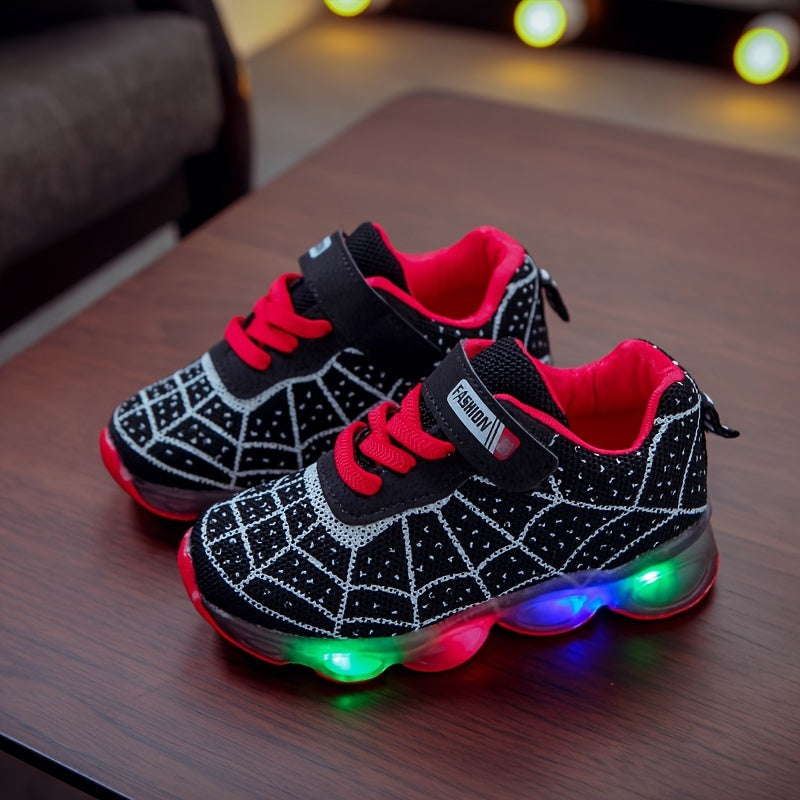 Spiderman Sneakers with LED for Kids - Adventure in Every Step