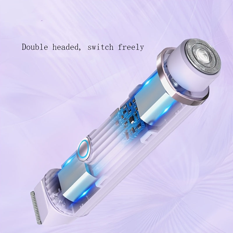 2-in-1 Electric Shaver – Safe and Efficient