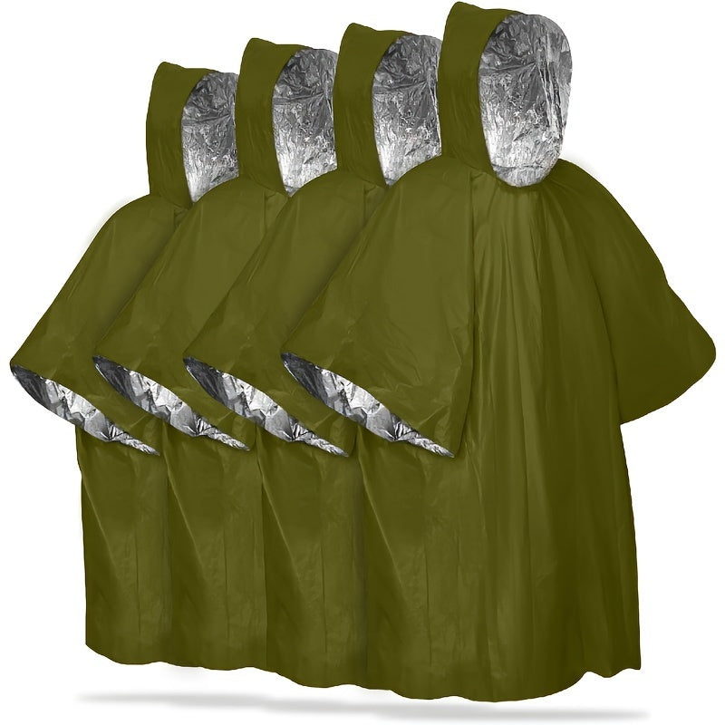 StormGuard Emergency Ponchos - Waterproof and Thermal Protection