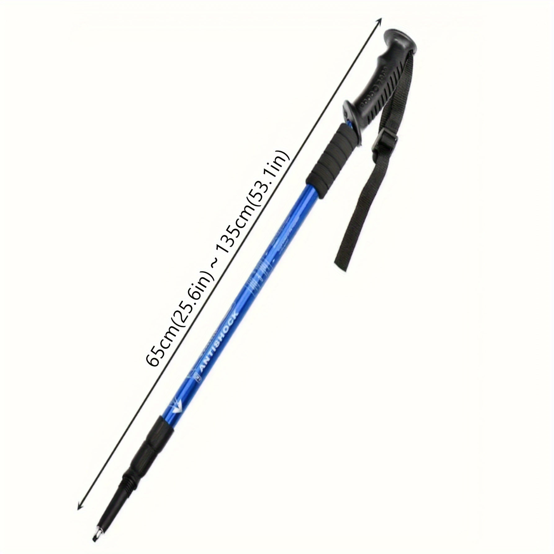 Lightweight Aluminum Trekking Poles – Adjustable and Shock-Absorbing for Adventurous Hikers