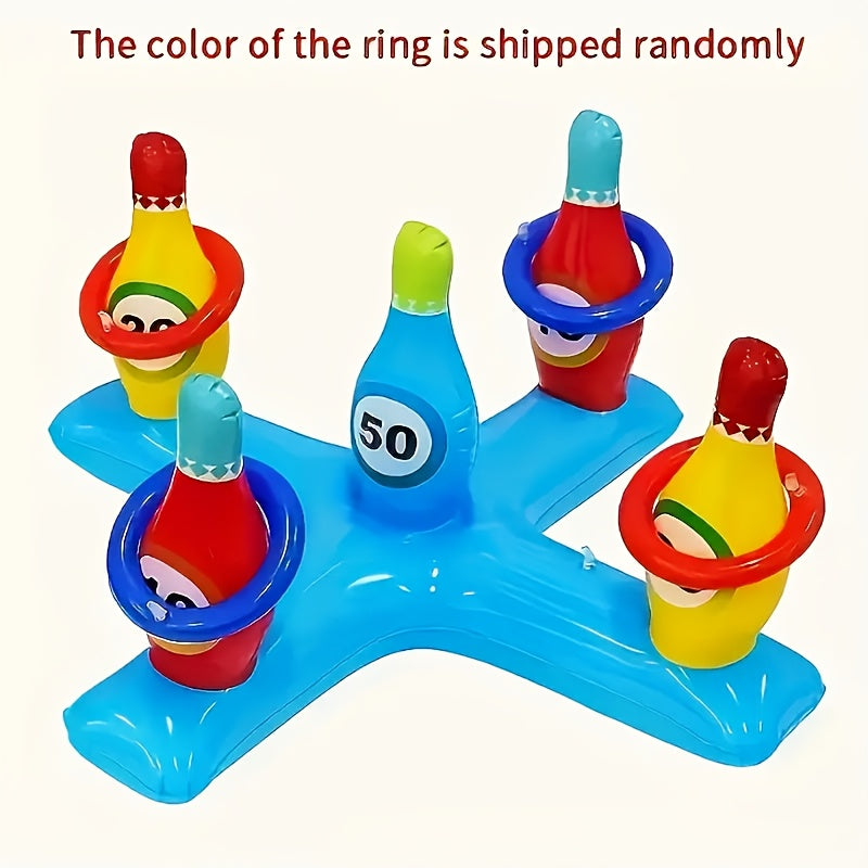 Inflatable Water Bowling Set – Fun Pool Game for Everyone