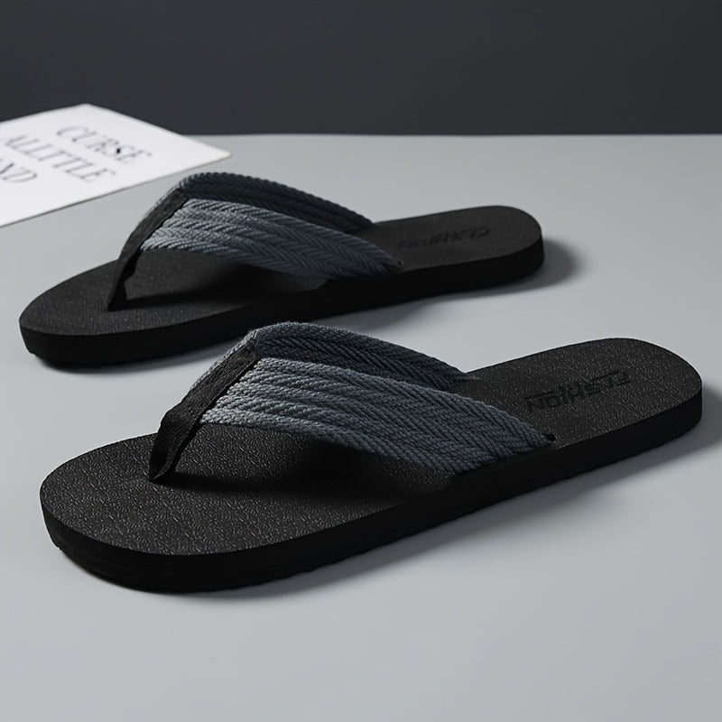 Comfortable Men's Sandals – Stylish Flip Flops with Non-Slip Sole for Summer Walks