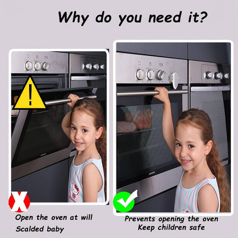 Baby Safety Oven Lock - Keep Your Little Ones Away from Dangerous Kitchens