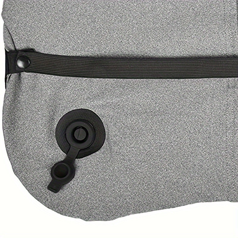 Ergonomic Inflatable Camping Pillow – Ideal for Neck and Lumbar Support While Hiking and Camping