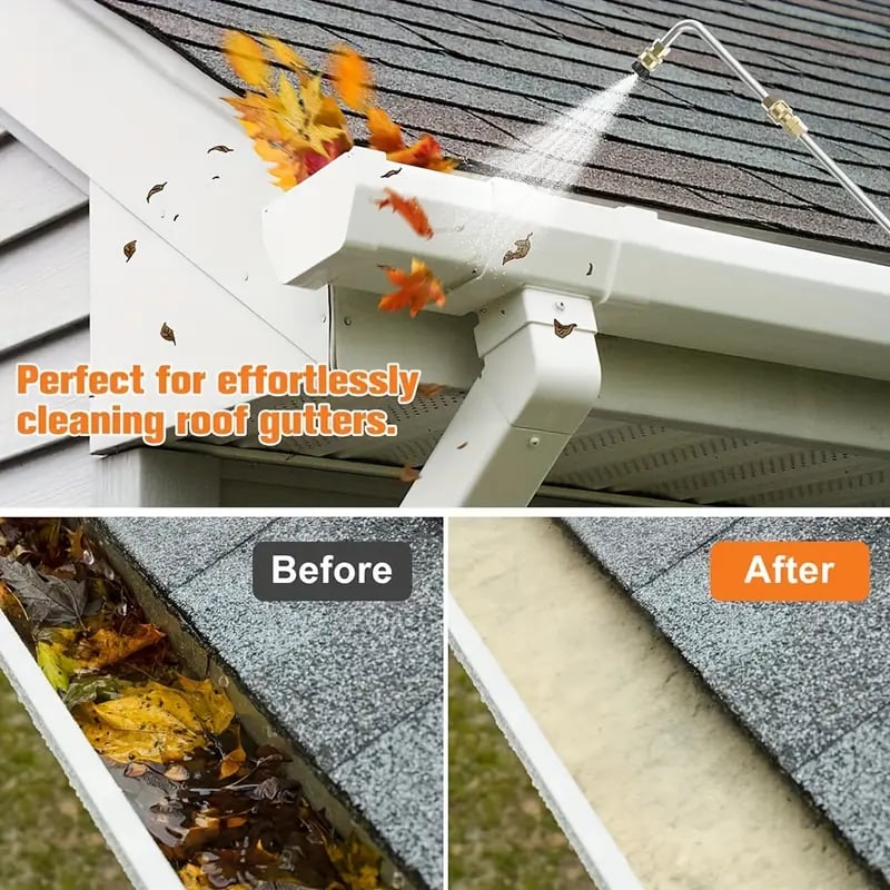 Telescopic High Pressure Washer Wand - Easy and Powerful Cleaning