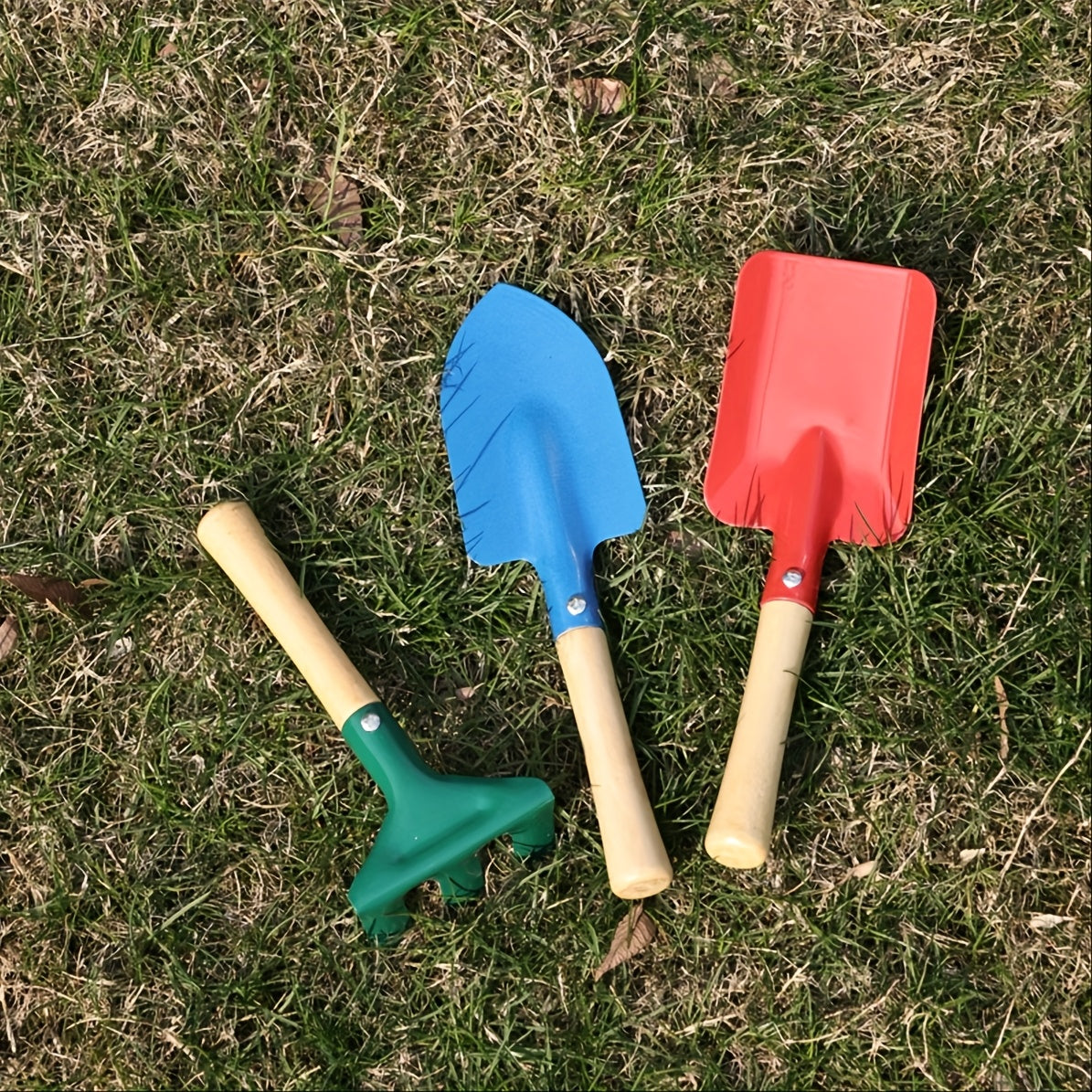 Colorful Kids Garden and Sand Tool Set – Outdoor and Garden Toy Set