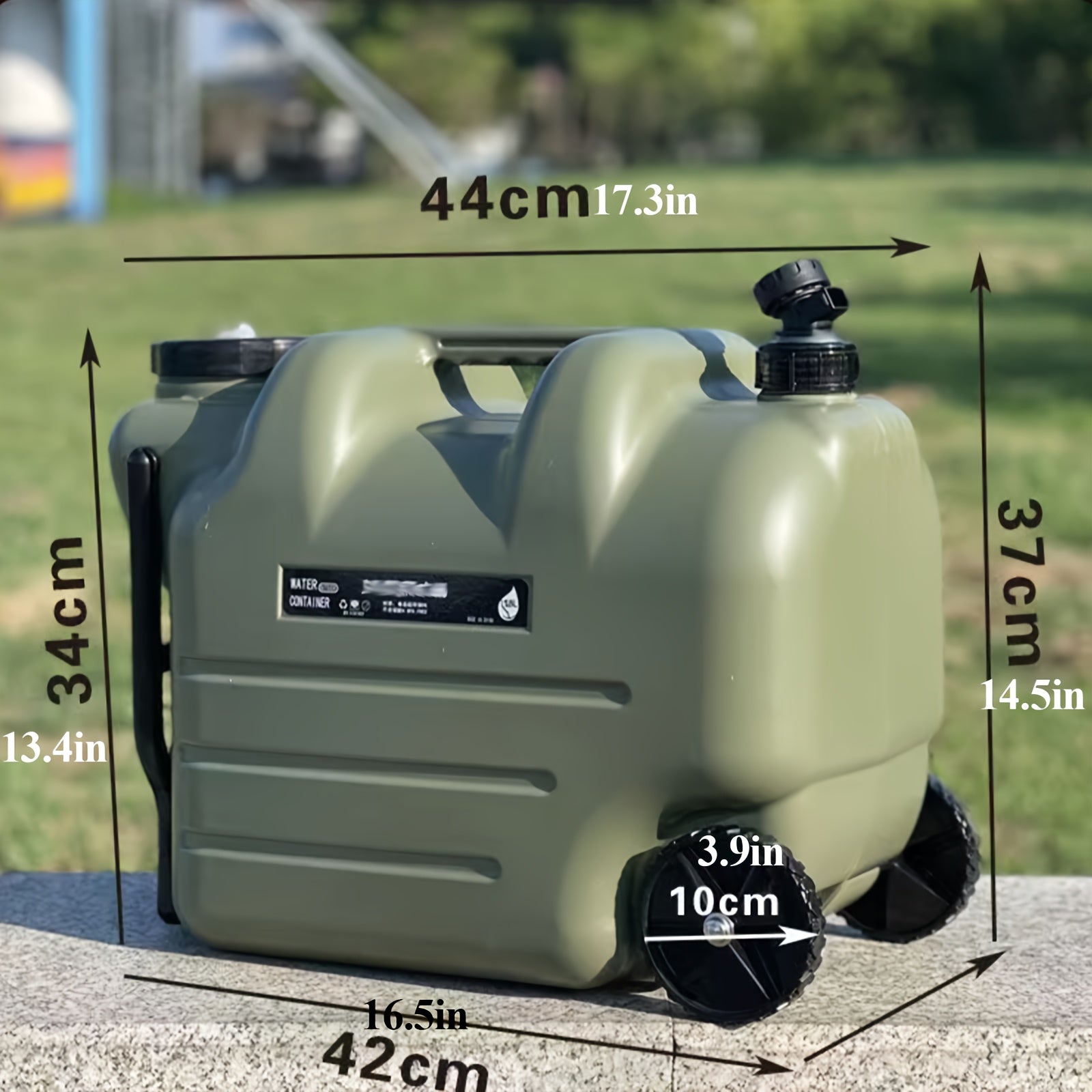 WaterMover Portable Water Bucket – Large, Sturdy, and Easy to Move
