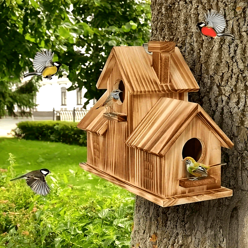 Rustic Birdhouse - For a Charming Garden Experience