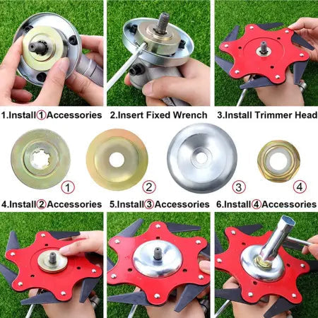 Max Garden Cutting Head Accessory - Efficient and Durable