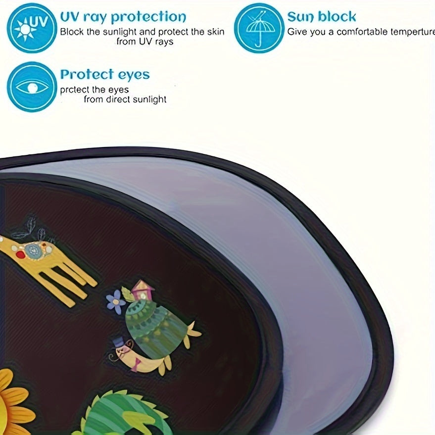 Sunny Animal Adventures Sunshades – Protective and Fun for the Car