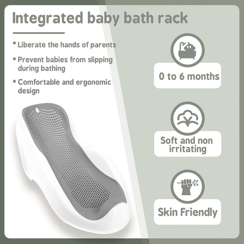 SafeNest Baby Bath Seat – Ergonomic & Ventilated Support