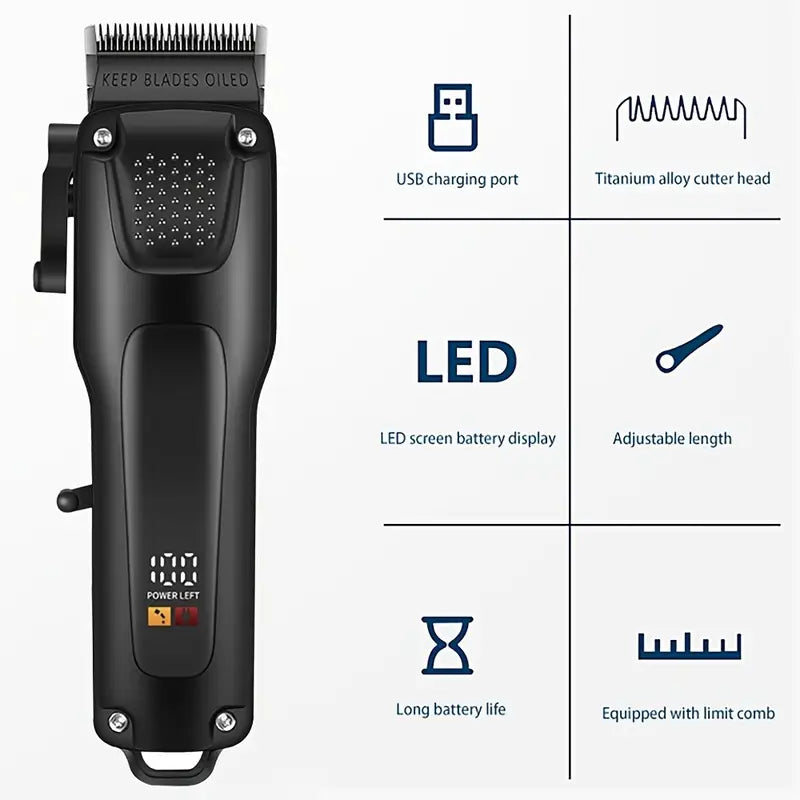 ProTrim Wireless Grooming Set – Professional Tools for Flawless Styling
