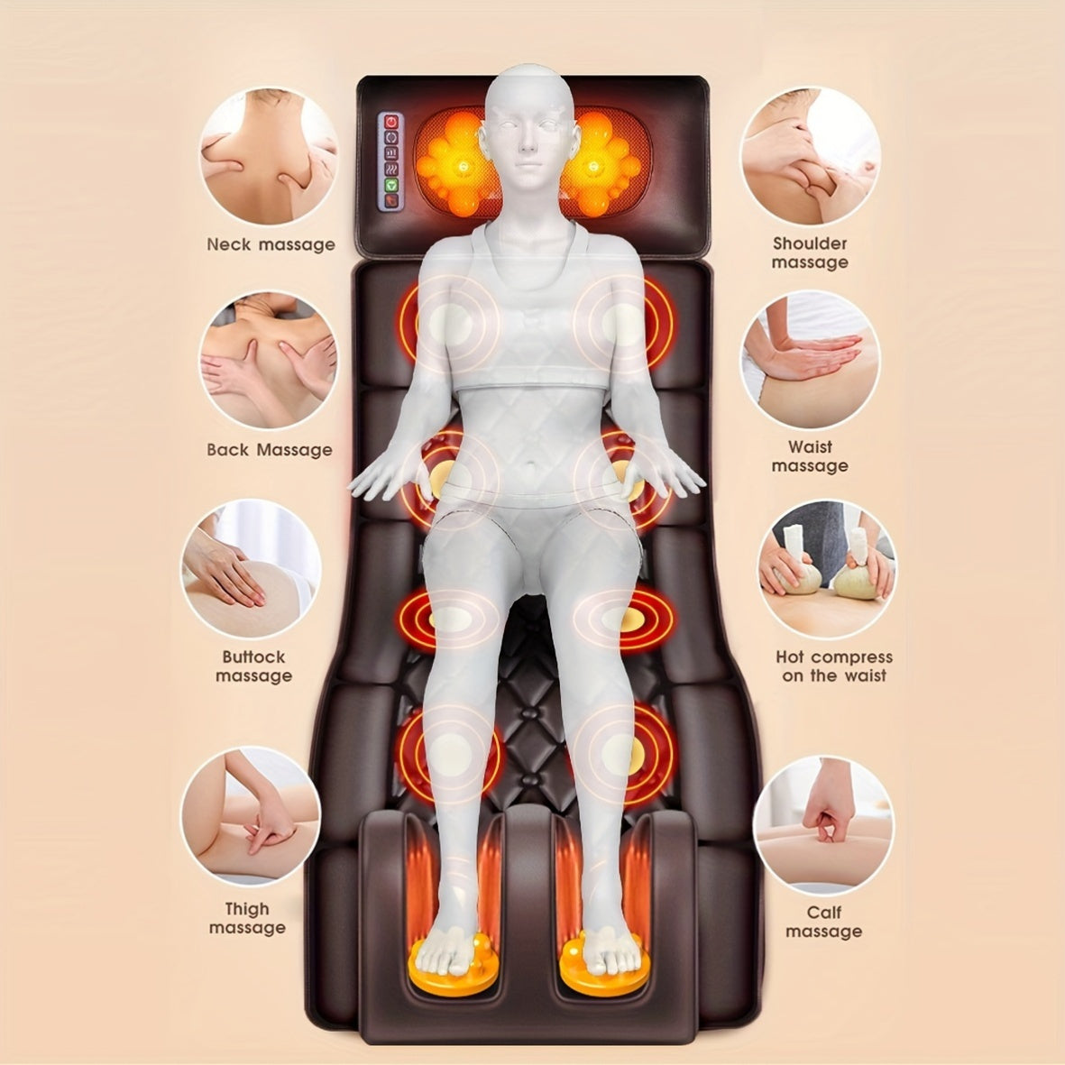 Massage Mattress with Full Body Massage – Comfort and Relaxation in One