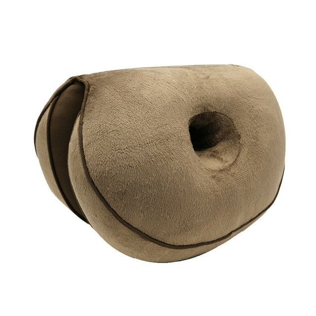 DualComfort Seat Cushion – Ergonomic Support for Back and Hips