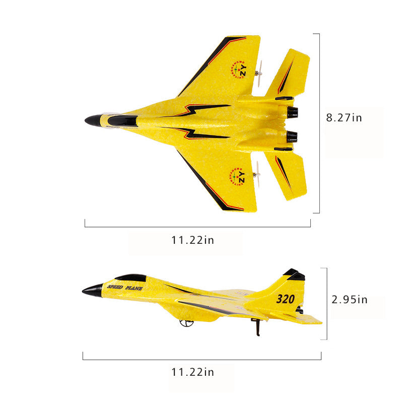 Powerful Remote-Controlled Airplane - For the Adventurous Pilot