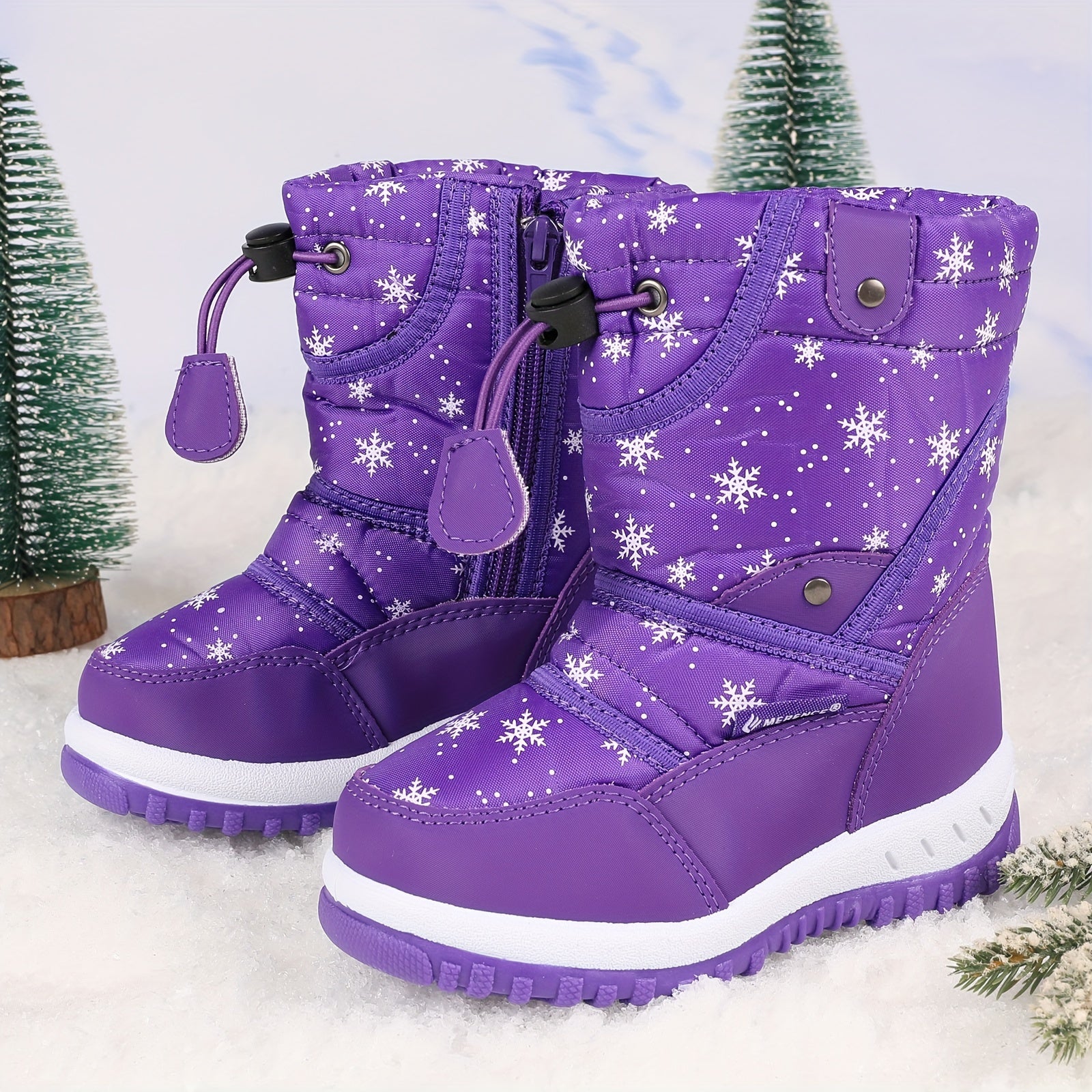 Cheerful Winter Boots for Children - Warmth and Fun in the Snow