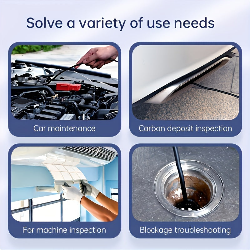 Professional Endoscope Camera – Clear Inspections with LCD Display