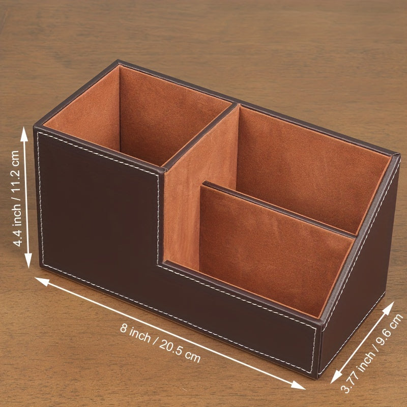 ClassicDesk PU Organizer – Luxe Solution for a Tidy Desk