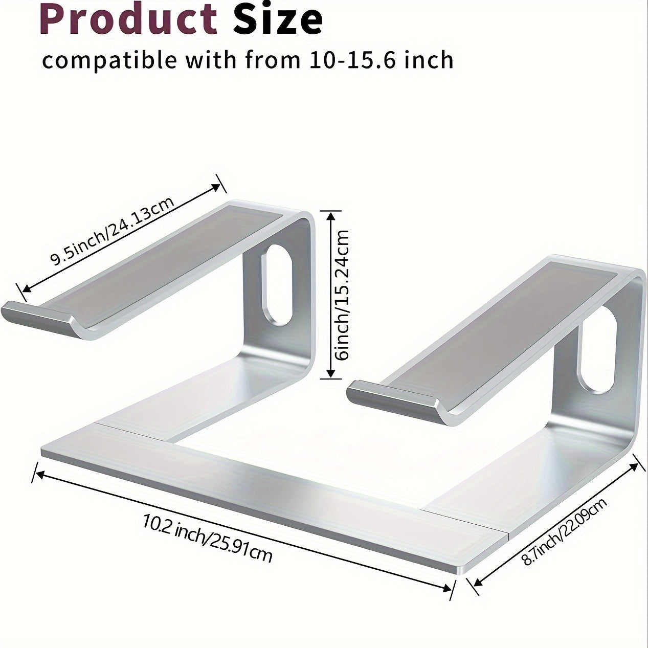 ErgoLift Laptop Stand – Elevated Working with Style and Stability